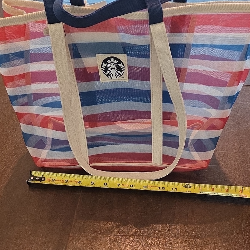 NWT - Starbucks RARE Mesh Tote + Mini Tote - Picture 10 of 13